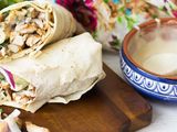 Mix shawerma sandwich