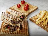 Meat Shawerma Wrap Sandwich