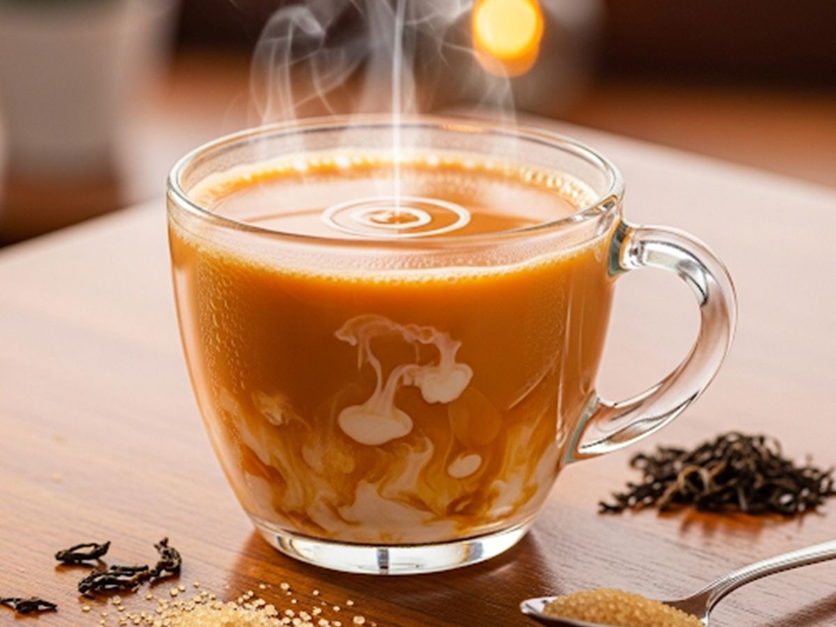 Tea with milk