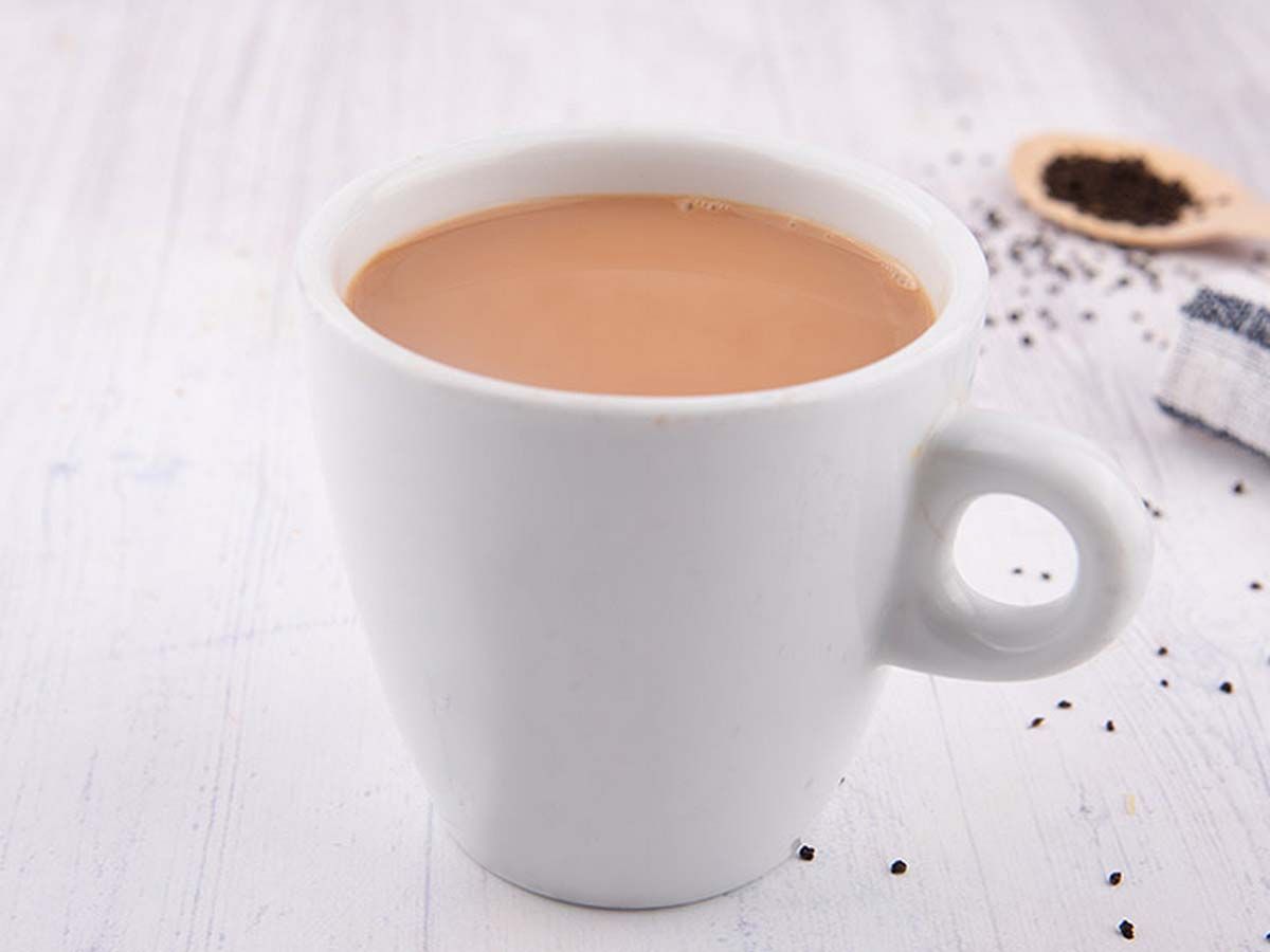 classic tea with milk
