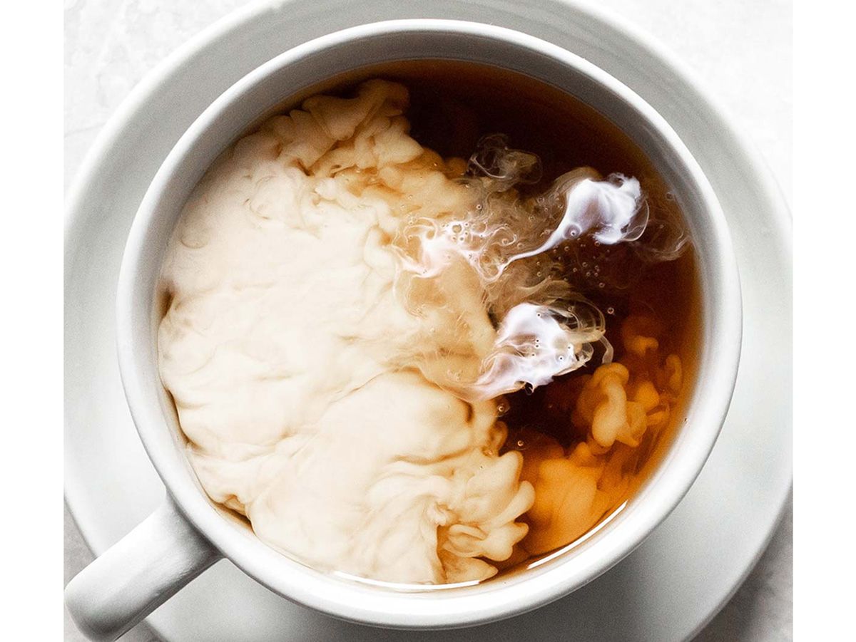 Tea with milk