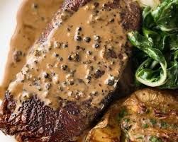 Beef Fillet With Pepper Sauce