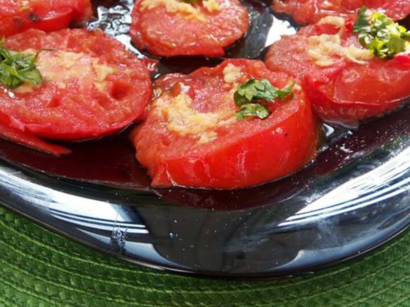 Tomato slices