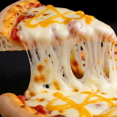 Mixed Cheese Oriental Pizza