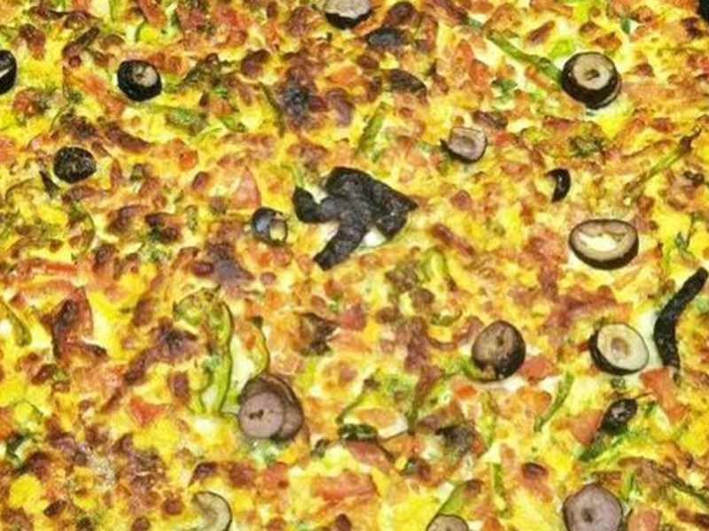 Sea Fruits Oriental Pizza