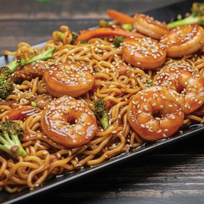 SHRIMP TERIYAKI RAMEN