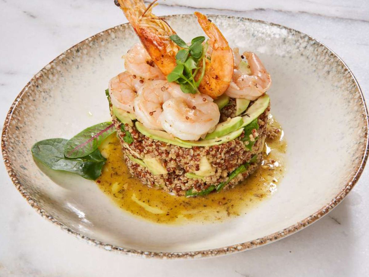 Quinoa Shrimp Salad