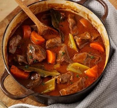 Mix Vegetables With Meat Casserole