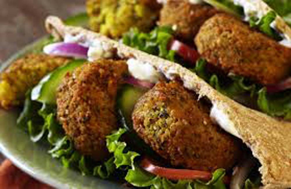 Falafel With Eggs