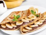 Chocolate With Banana Crepe