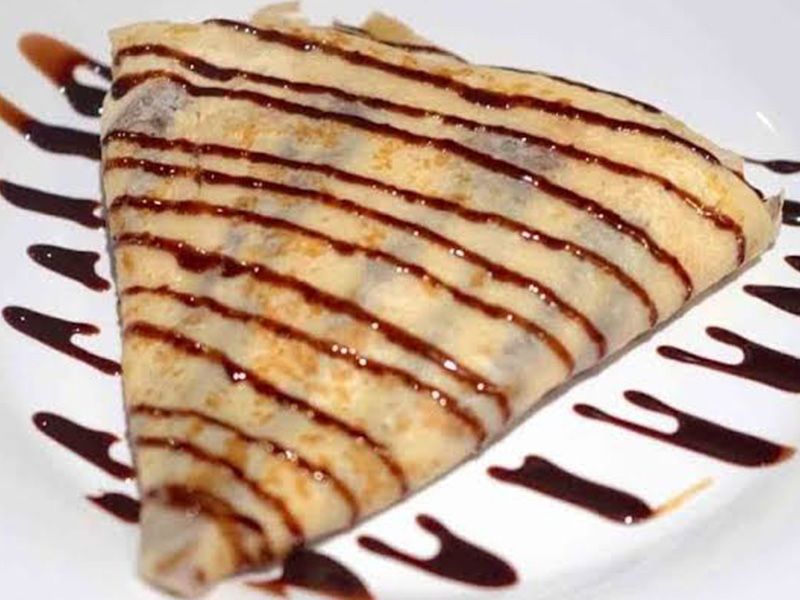 Chocolate With Hazelnuts Crepe