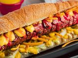 Spicy Shkoon Hotdog