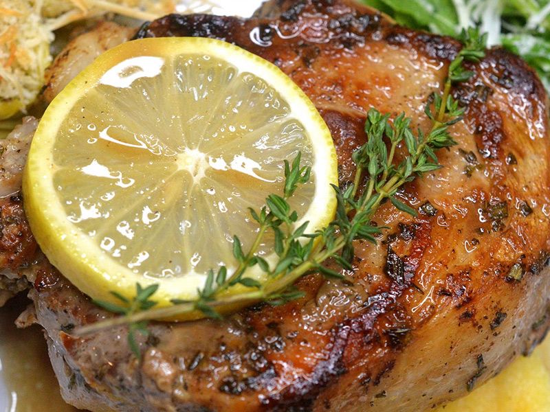 Chops Veal Platter