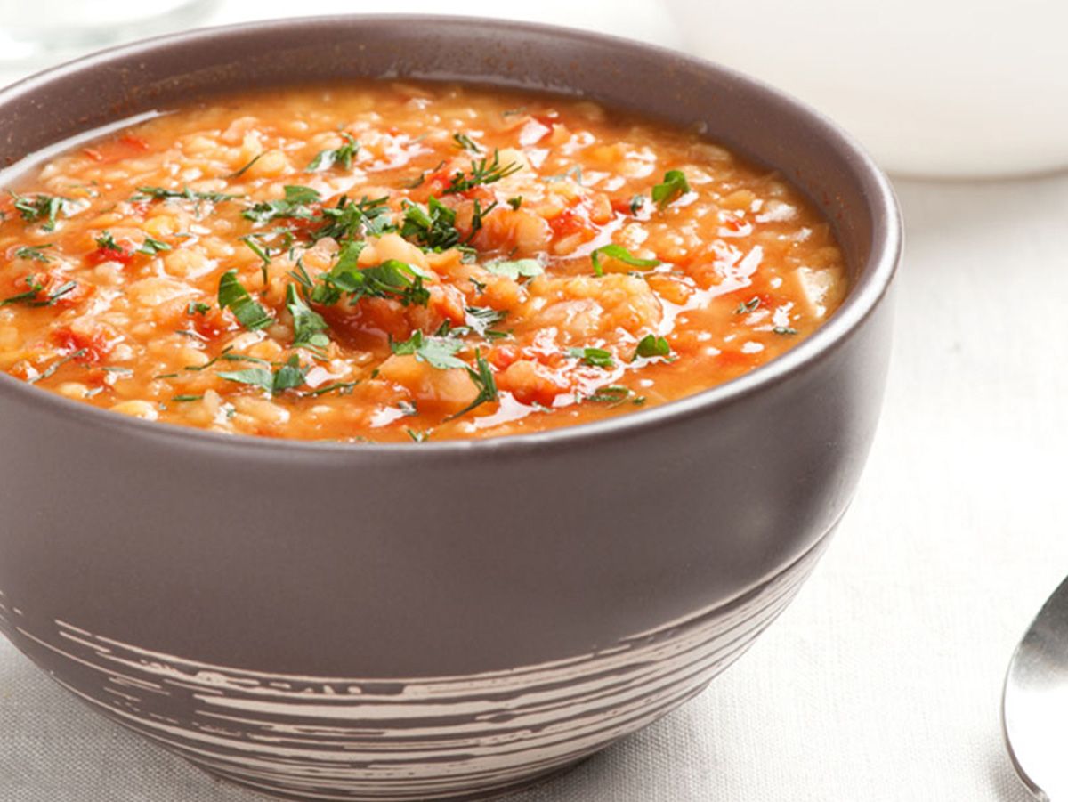Groats soup