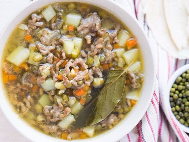 Meat Pieces Soup