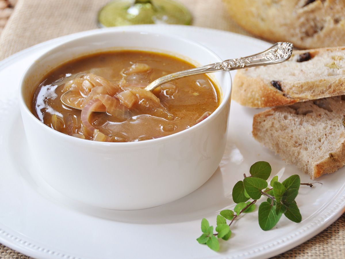 Onion soup