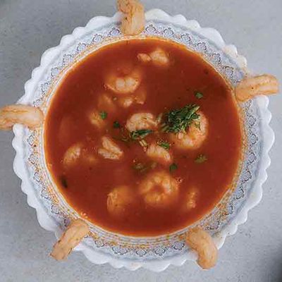 Red Shell Shrimp Soup (Medium)