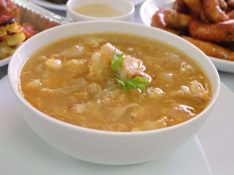 Plain Shrimp Soup