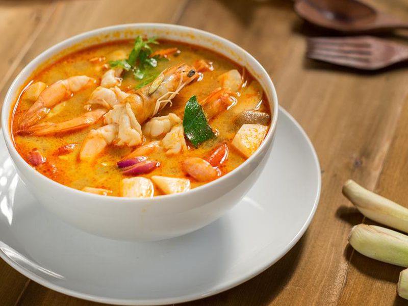 Shrimp Soup Meal