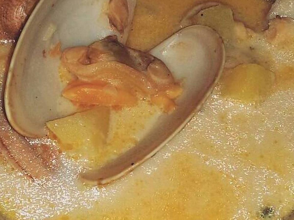 Clams soup