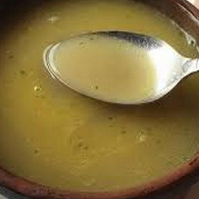 Pigeon soup dish