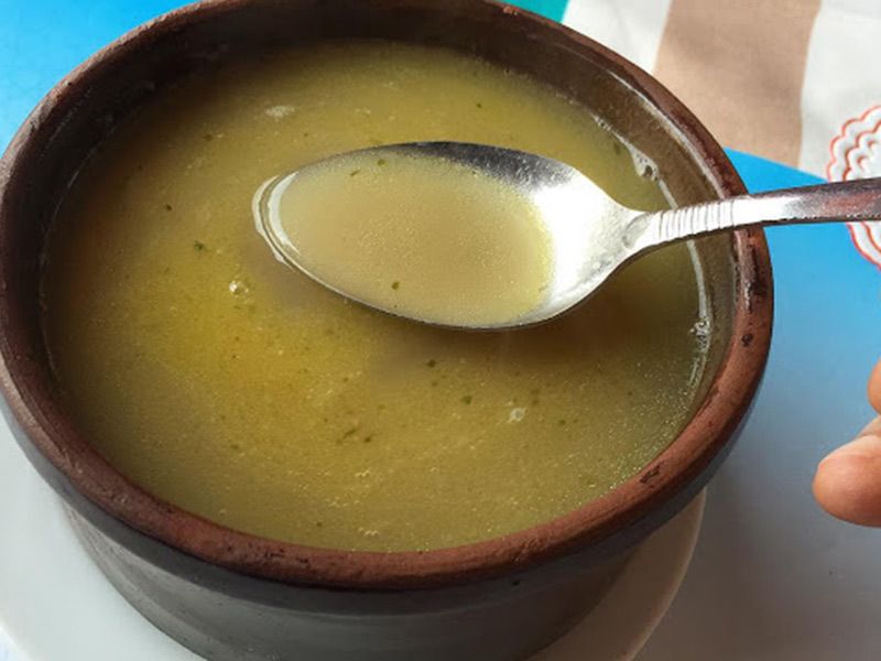 Pigeon Soup With Pigeon