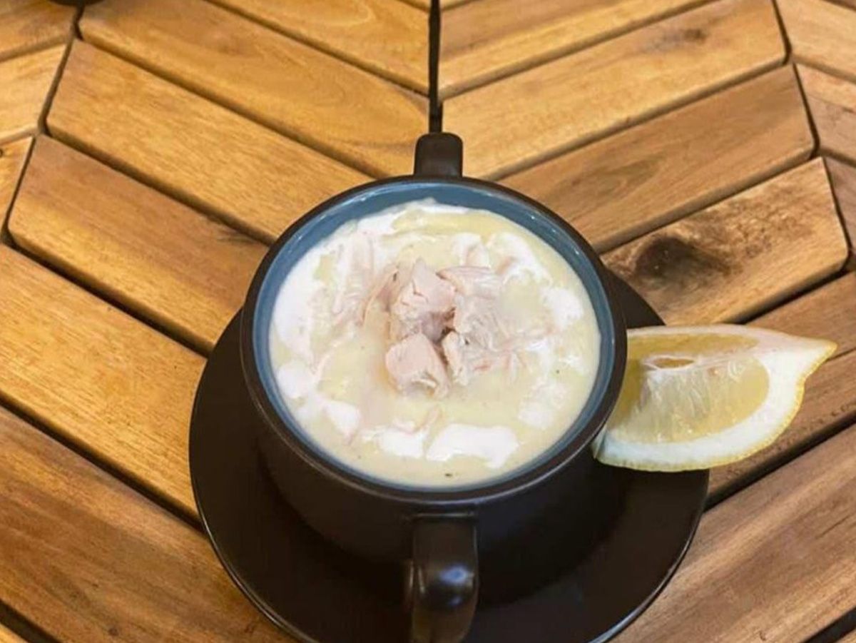 Mushroom and Chicken Soup with Creamy sauce