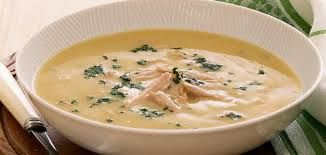 Chicken Soup With Cream And Mushroom