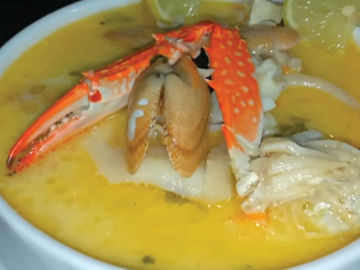 Sayadaia fish soup