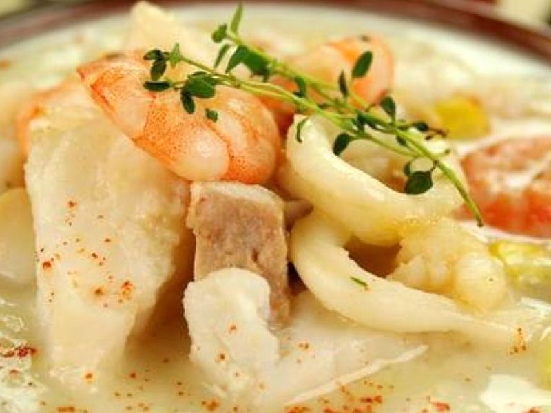 Creamy Seafood Soup
