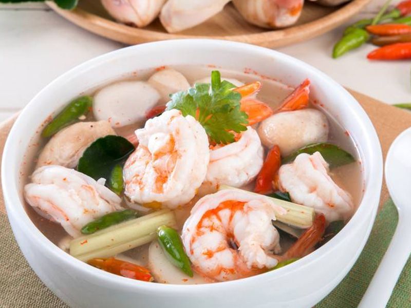 Boneless Seafood With Cream Soup