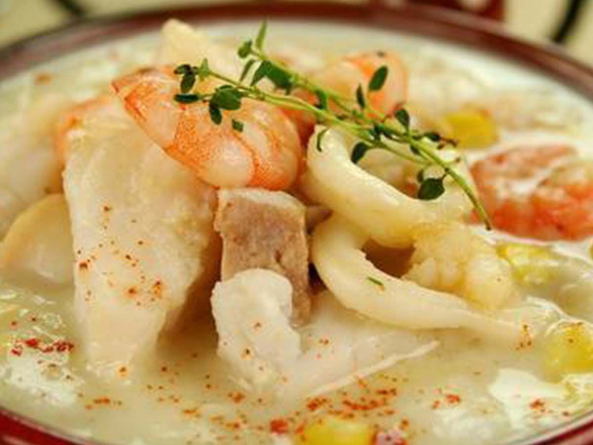 Seafood soup
