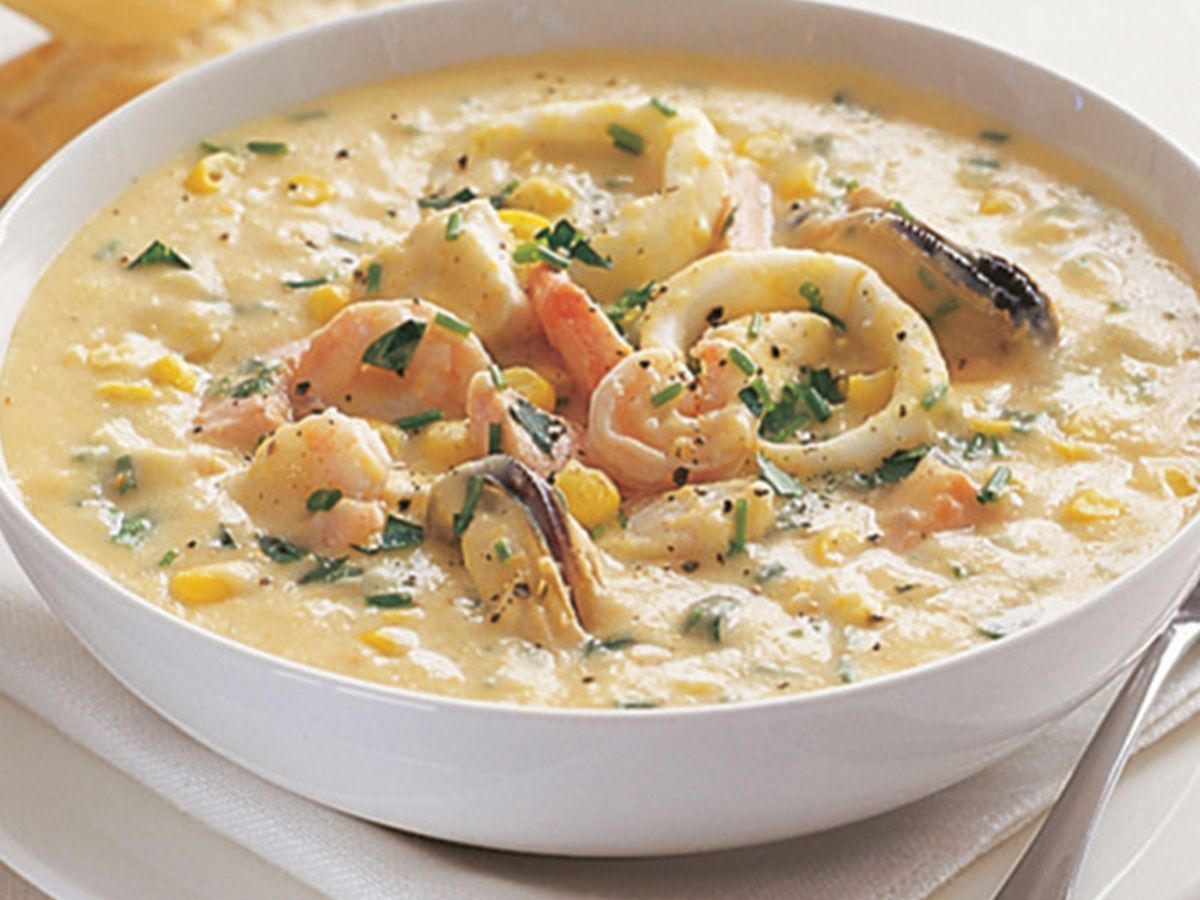 Seafood soup