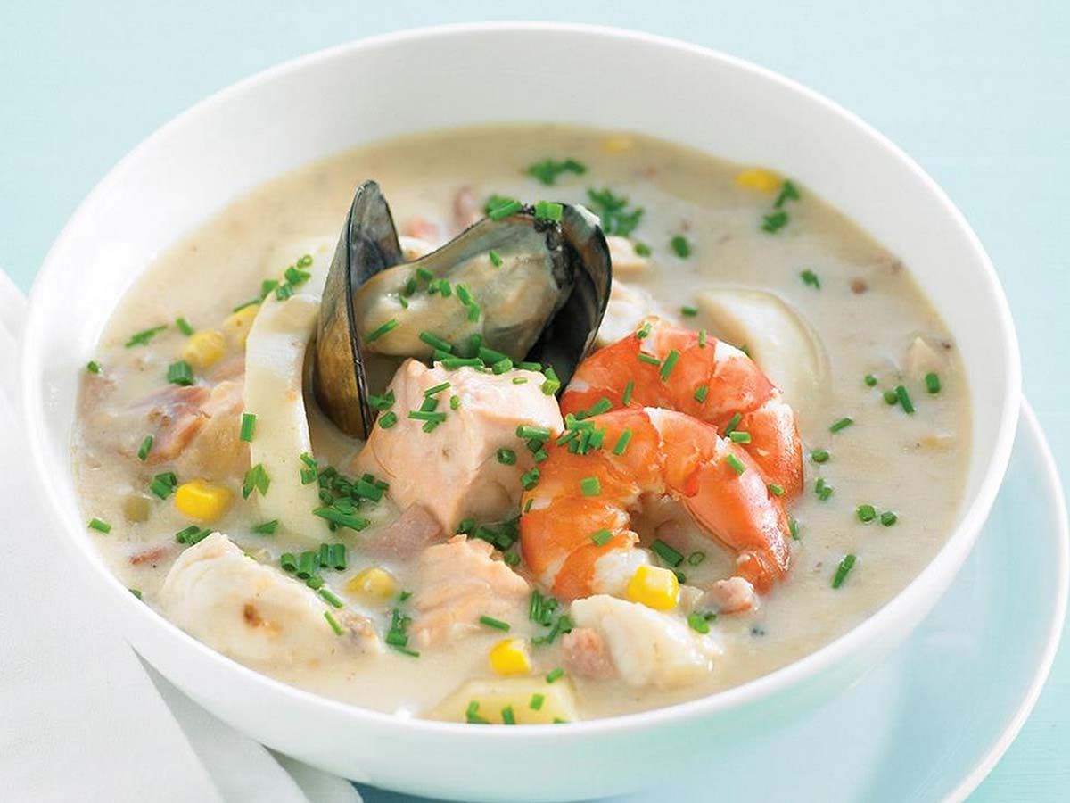 Seafood soup