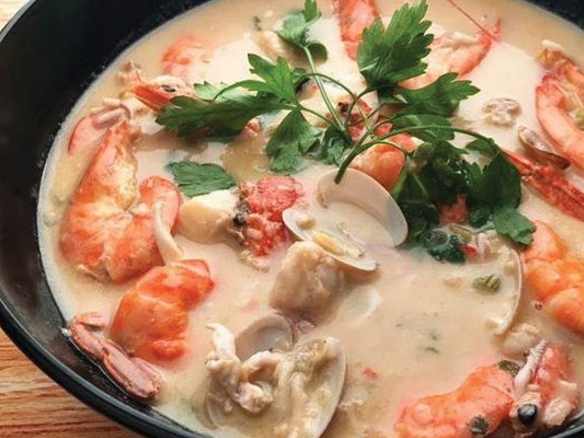 Seafood soup