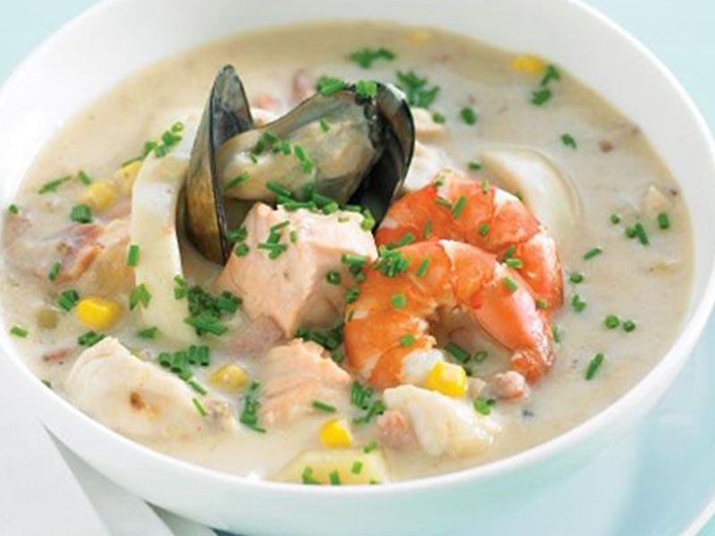 Boneless Seafood Soup