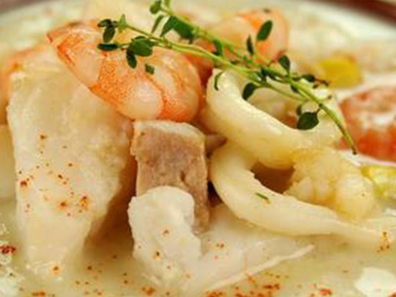 Boneless Seafood Soup