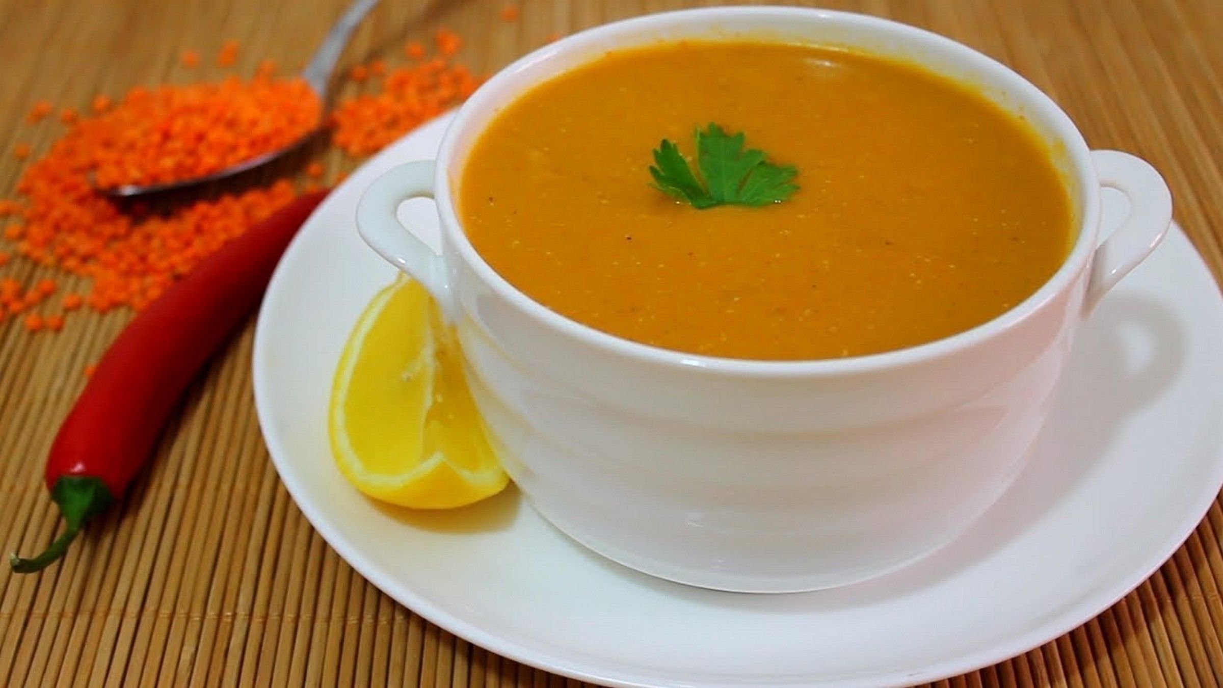 Lentils soup