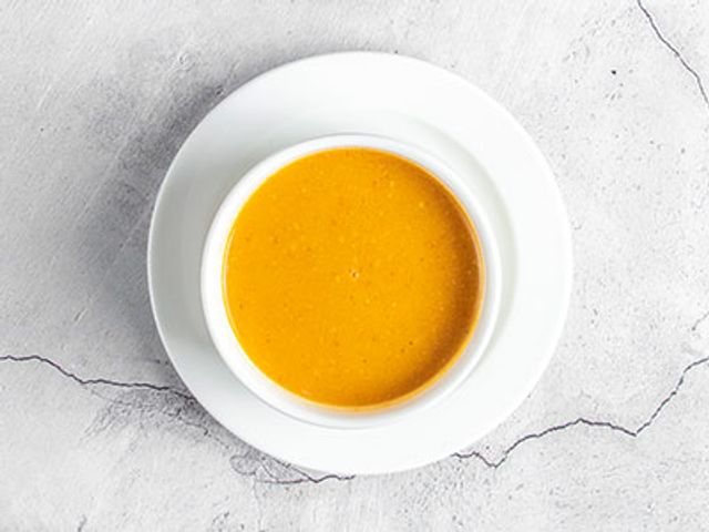 Lentil With Croutons Soup