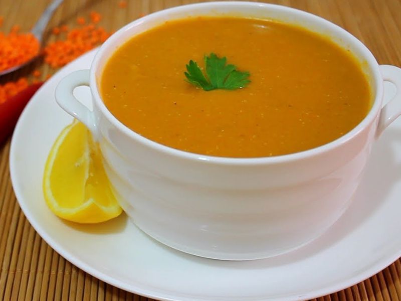 Lentil With Curry Soup