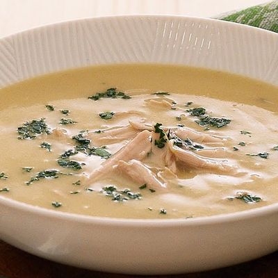 شوربة الدجاج دسمة