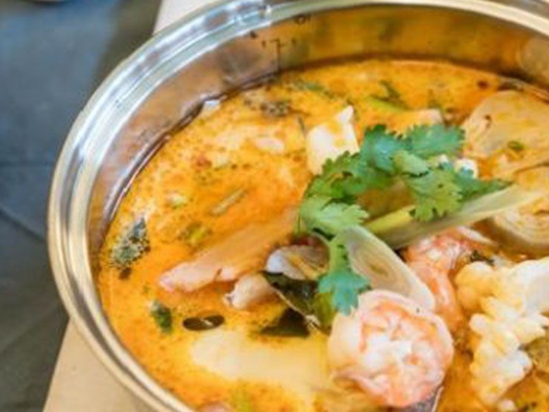 Crabs With Shrimp Soup