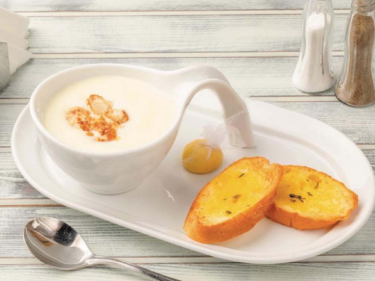 Cream de volaille soup