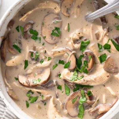 Creamy Soup With Chicken