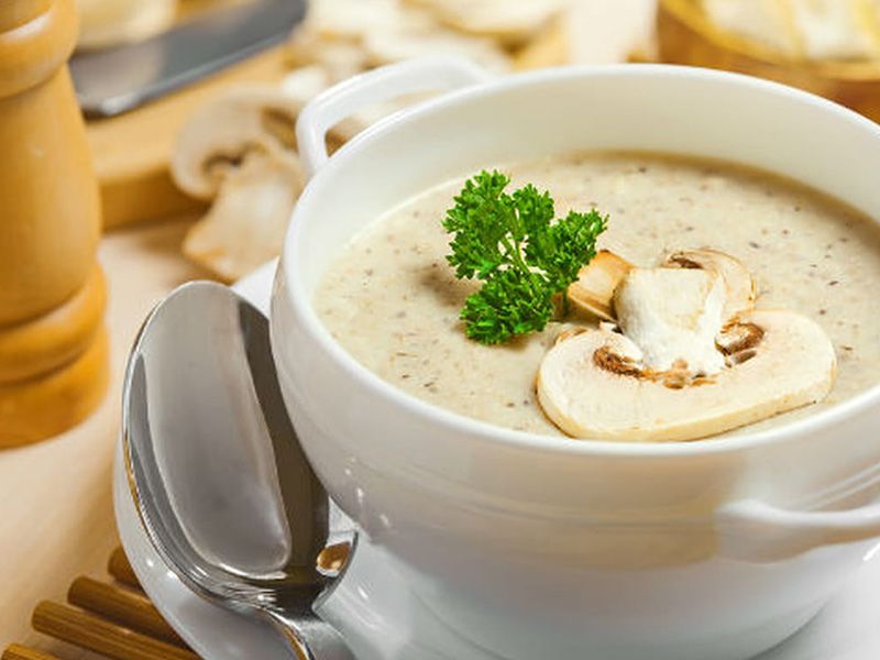 Cream Of Mushroom And Chicken Soup