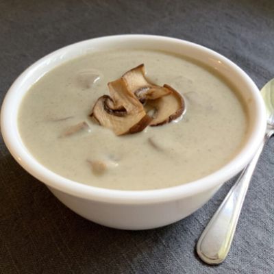Cream of mushroom soup