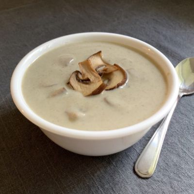 Cream of mushroom soup