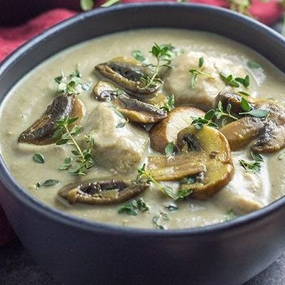 Cream Chicken And Mushroom Soup