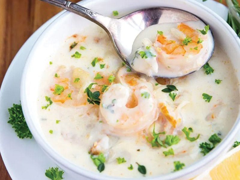 Creamy Seafood Soup