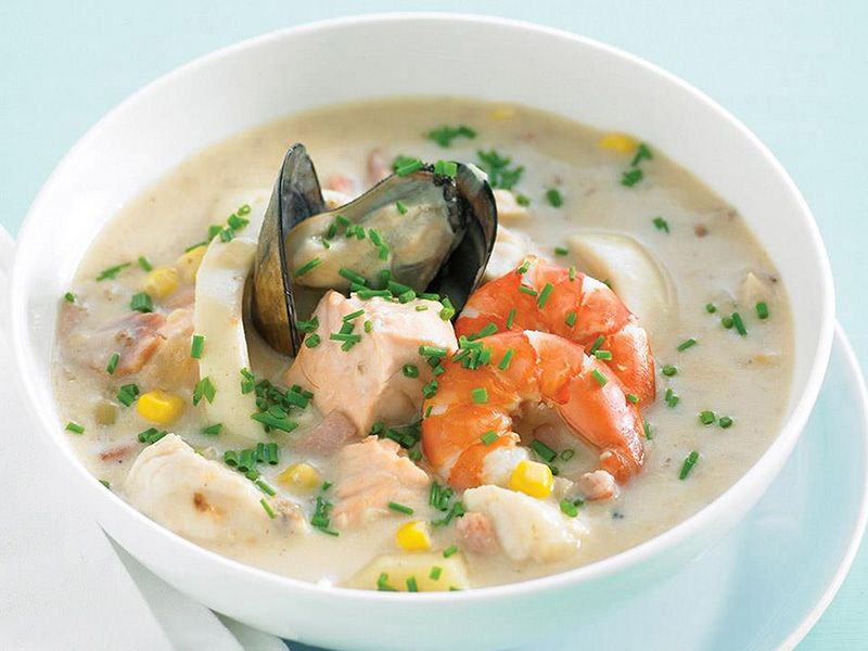 Cream Seafood Soup
